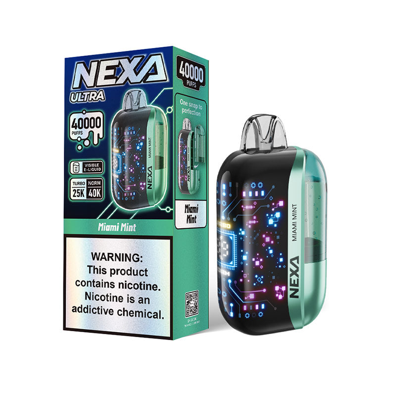 Nexa Ultra Disposable Vape Kit 800mAh 20ml (40000 Puffs)