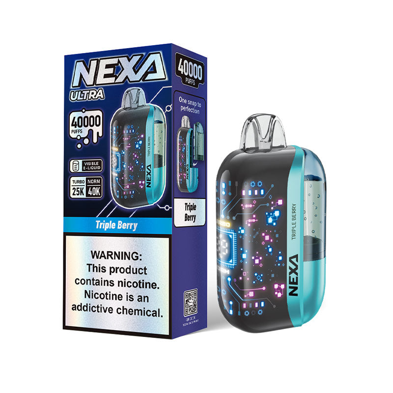 Nexa Ultra Disposable Vape Kit 800mAh 20ml (40000 Puffs)