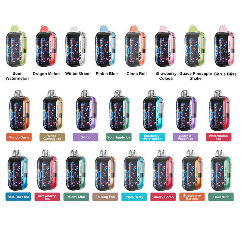 Nexa Ultra 50K Puffs Disposable Vape Kit 800mAh 20ml (Norm: 50K; Turbo: 30K)