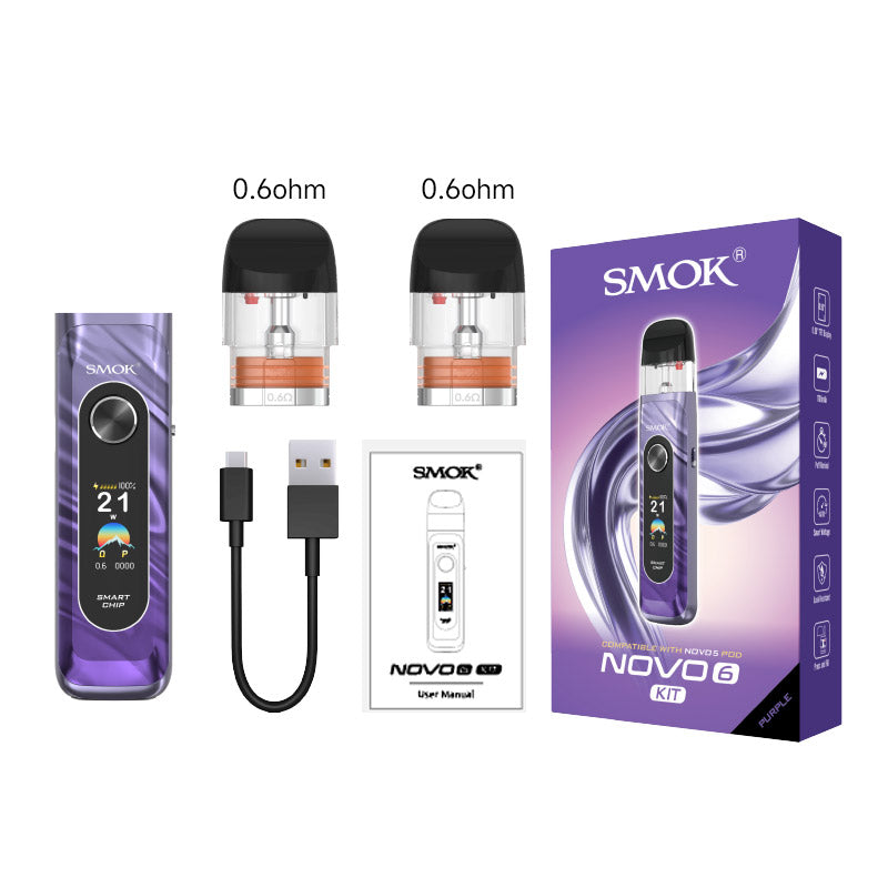 Smok Novo 6 Pod System Kit 1700mAh 3ml