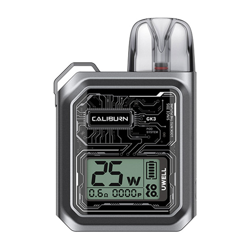 Uwell Caliburn GK3 Pod System Kit 900mAh 2.5ml, Auto Power Off if no Operation for 8 Minutes New