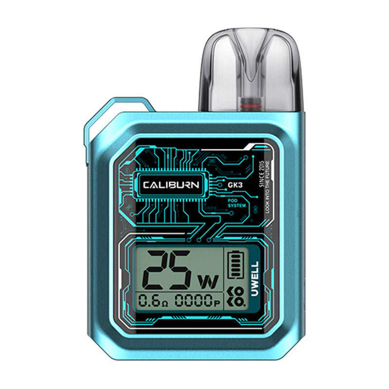 Uwell Caliburn GK3 Pod System Kit 900mAh 2.5ml, Auto Power Off if no Operation for 8 Minutes New