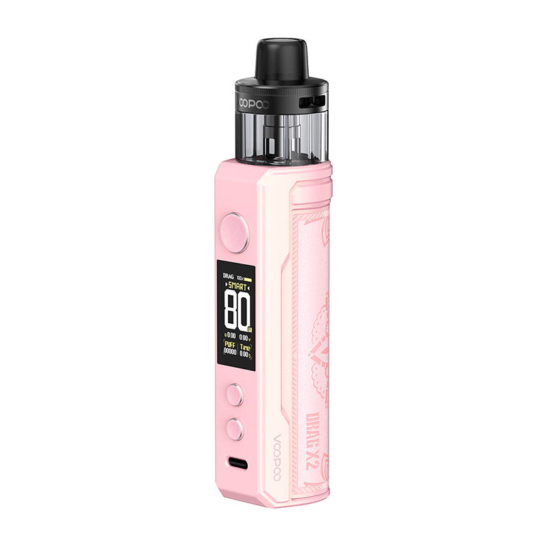 Voopoo Drag X2 80W Box Mod Kit with PnP X Cartridge DTL 5ml