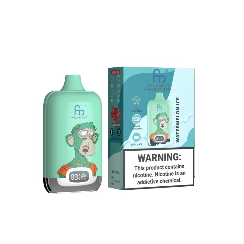 RandM Digital Box 12000puff Fumot 20ml Disposable