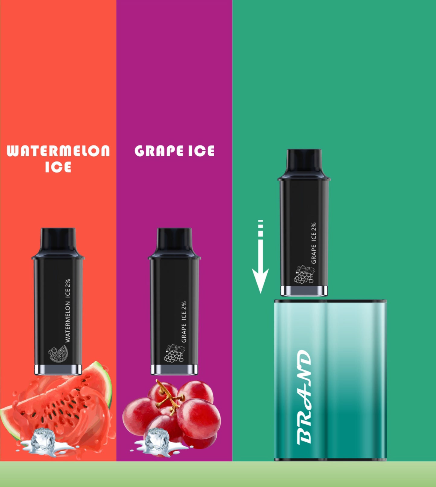 Vapevol disposable kit 2000 puff Replacement Pod Cartridge