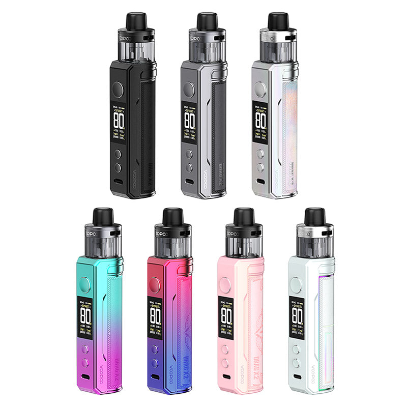 Voopoo Drag X2 80W Box Mod Kit with PnP X Cartridge DTL 5ml, Auto Power Off if no Operation for 10 Minutes