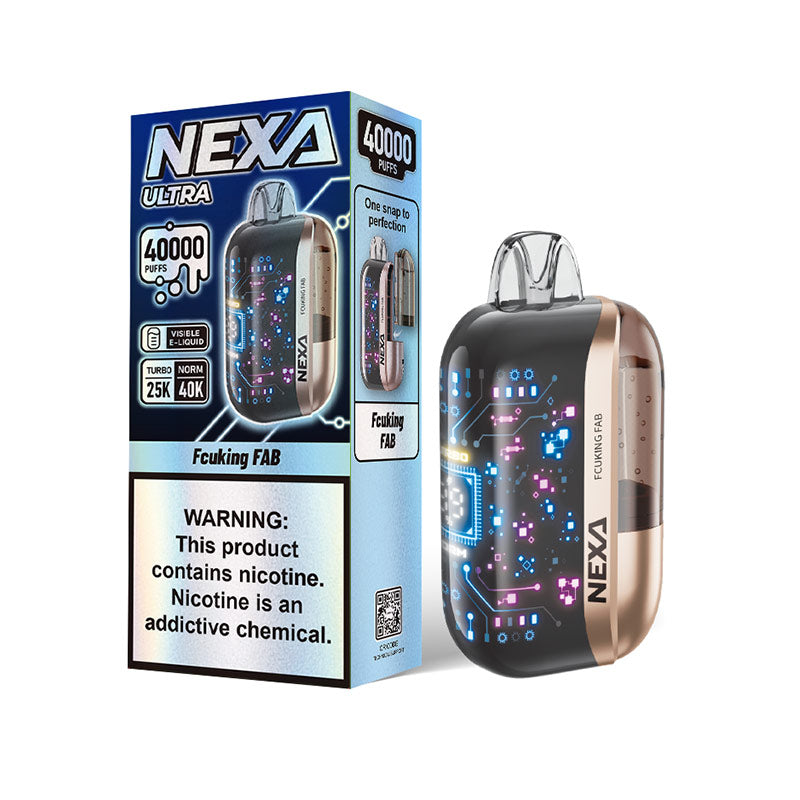Nexa Ultra Disposable Vape Kit 800mAh 20ml (40000 Puffs)