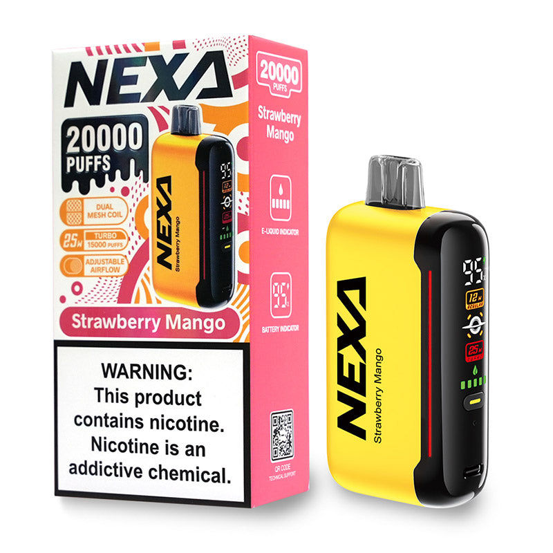 Nexa N20000 Disposable Vape Kit (20K Puffs) 800mAh 20ml (SALE)
