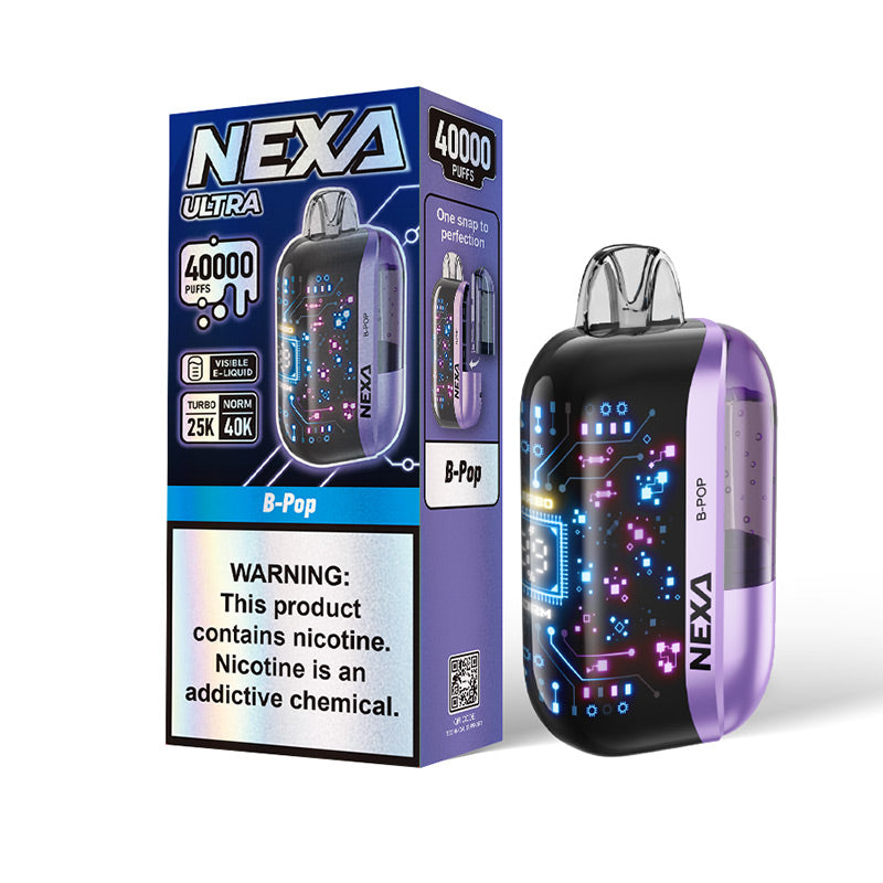 Nexa Ultra Disposable Vape Kit 800mAh 20ml (40000 Puffs)