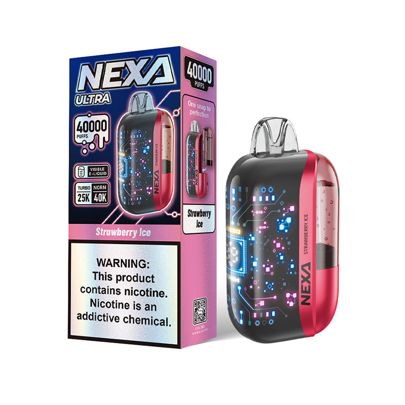 Nexa Ultra Disposable Vape Kit 800mAh 20ml (40000 Puffs)