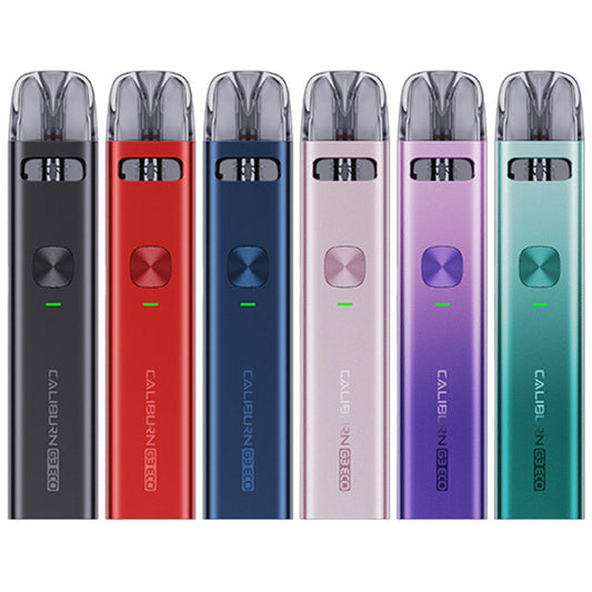Uwell Caliburn G3 ECO Pod System Kit 750mAh 2.5ml, Auto Power Off if no Operation for 8 Minutes new