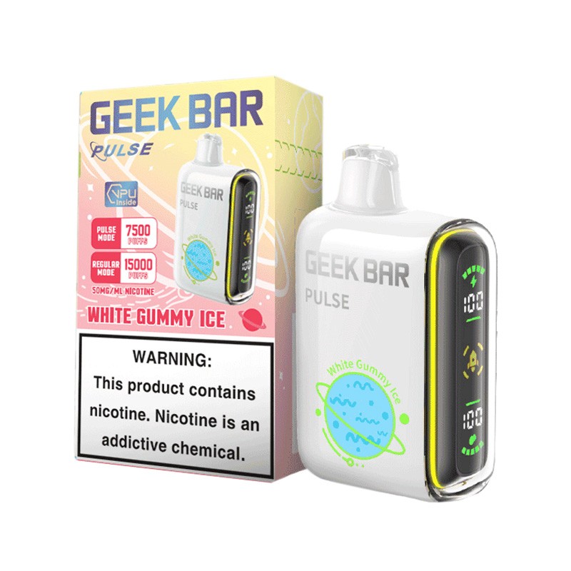 Geek Bar Pulse Vape 15000 Puffs disposable new