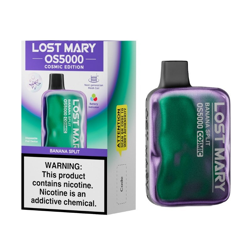 Lost Mary  OS5000 puff Cosmic Edition Disposable Vape  13ml