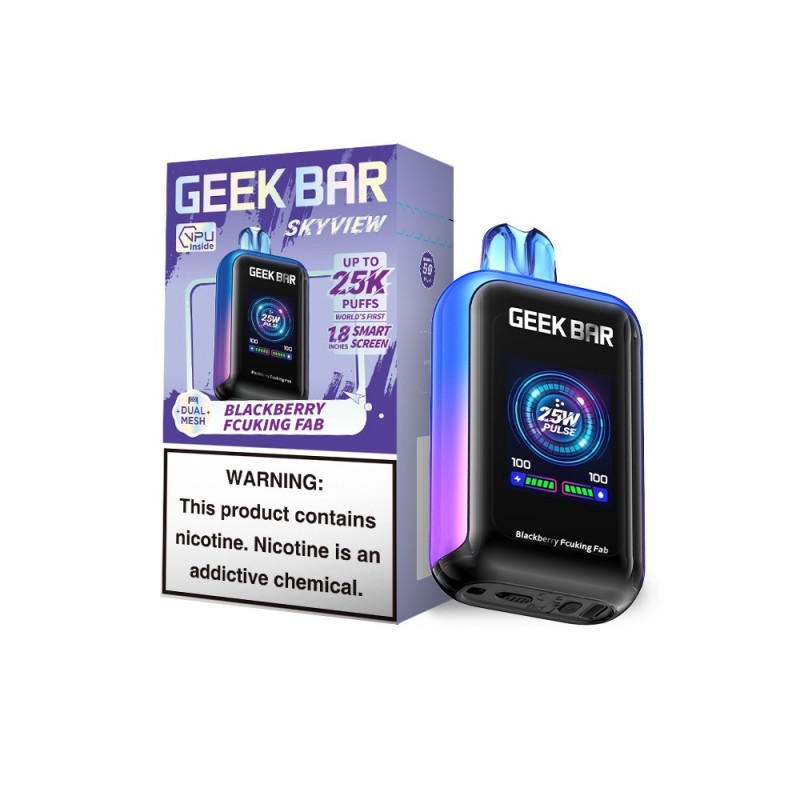 Geek Bar Skyview 25000puff 25k vape Disposable new