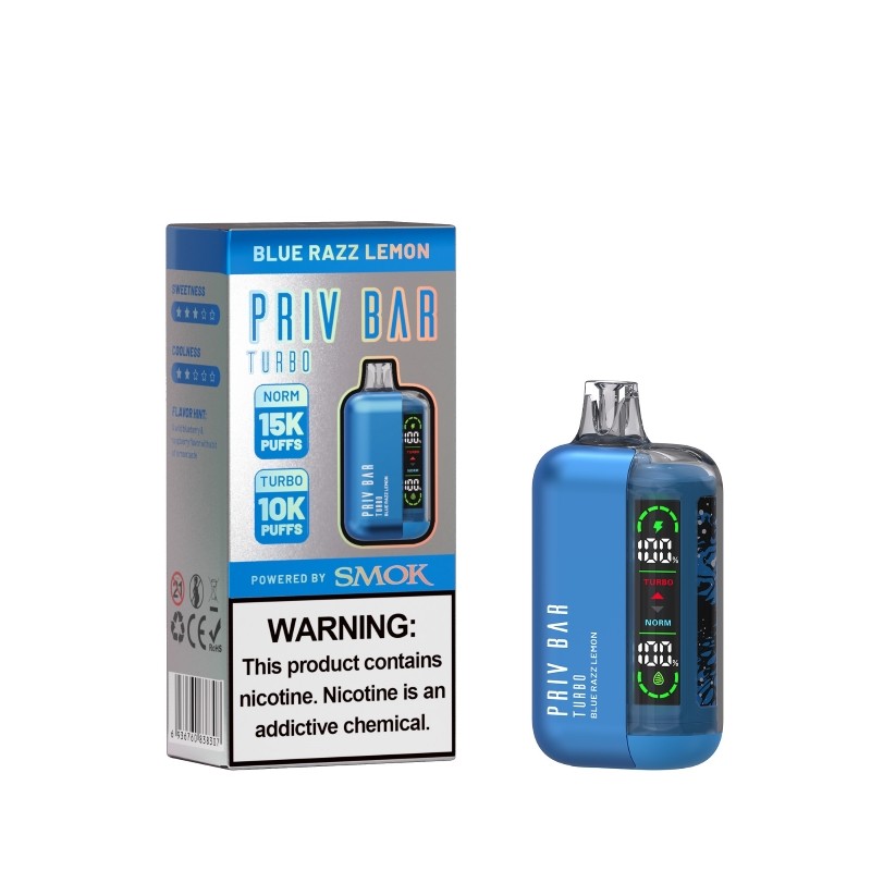 SMOK Priv Bar Turbo 16ml 15000 puff vape Disposable new
