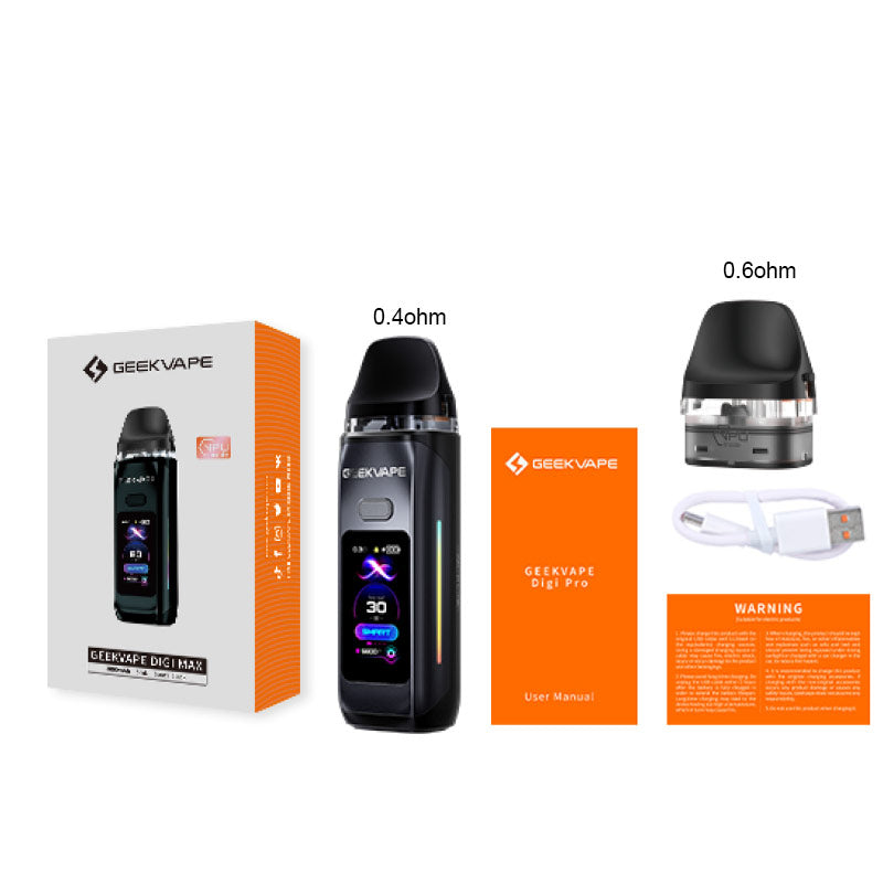 Geekvape DIGI Max Pod Kit 3000mAh 5ml(Max 80W) new
