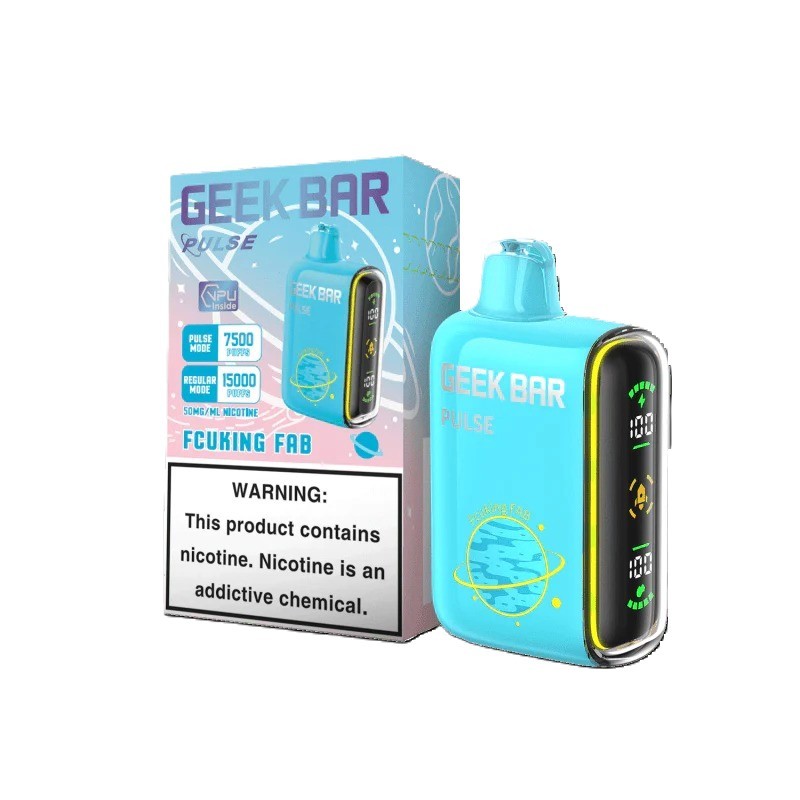 Geek Bar Pulse Vape 15000 Puffs disposable new