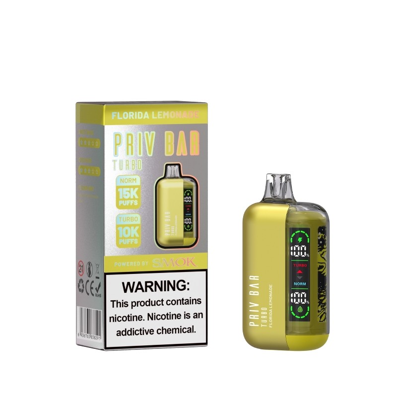 SMOK Priv Bar Turbo 16ml 15000 puff vape Disposable new