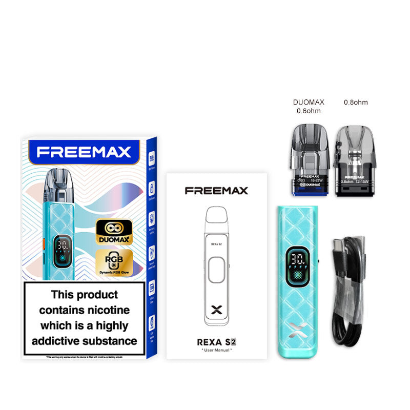 Freemax Rexa S2 Pod System Kit 1300mAh 30W 3ml new