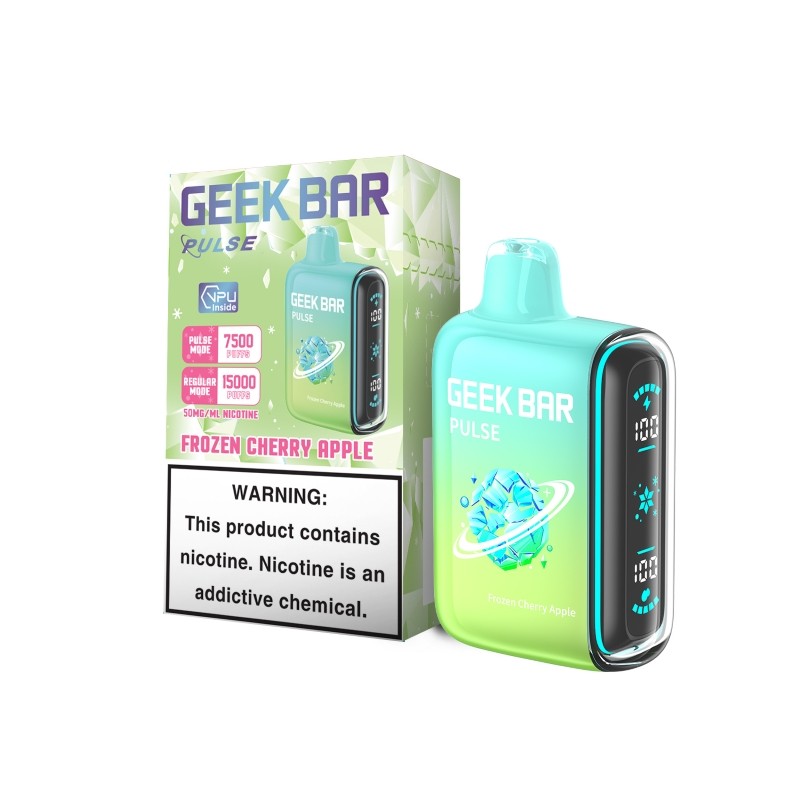 Geek Bar Pulse 15000 puff Frozen Edition 16ml Disposable new
