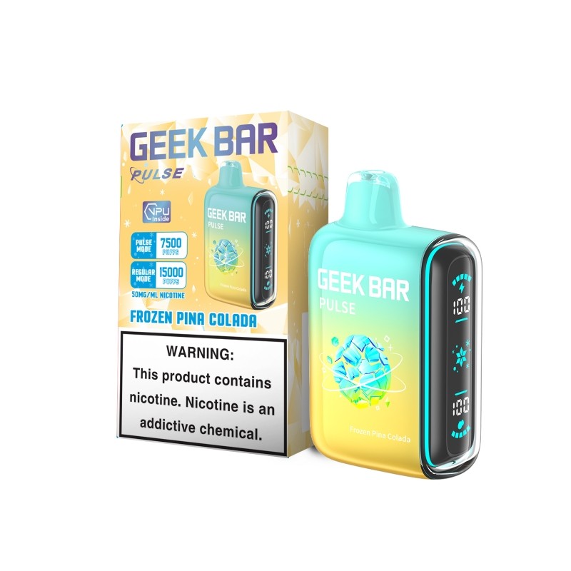 Geek Bar Pulse 15000 puff Frozen Edition 16ml Disposable new
