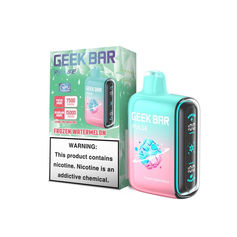 Geek Bar Pulse 15000 puff Frozen Edition 16ml Disposable new