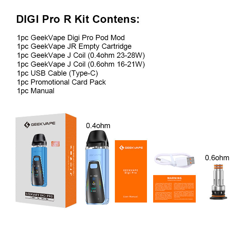 Geekvape DIGI Pro Pod Kit 2000mAh 5ml(Max 40W) new