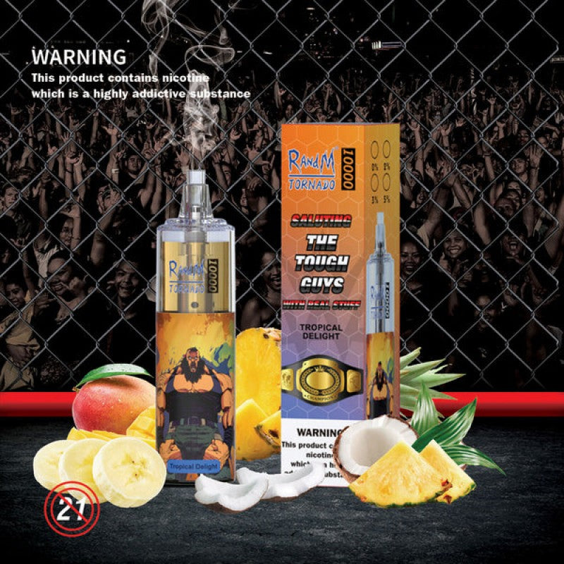 RandM Tornado 10000 Puffs Rechargeable Disposable Vape