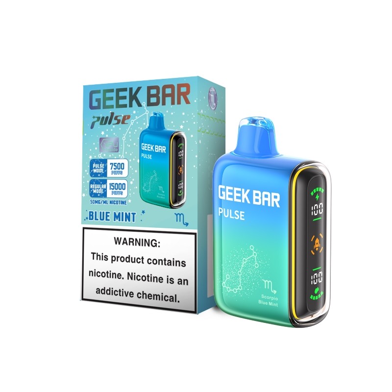 Geek Bar Pulse Vape 15000 Puffs disposable new