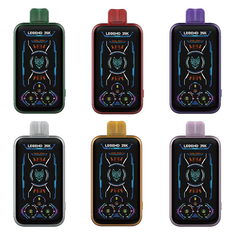SnowWolf Lucky Wolf Legend 25K Disposable New