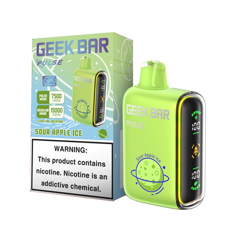 Geek Bar Pulse Vape 15000 Puffs disposable new