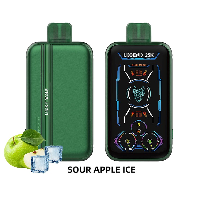 SnowWolf Lucky Wolf Legend 25K Disposable New
