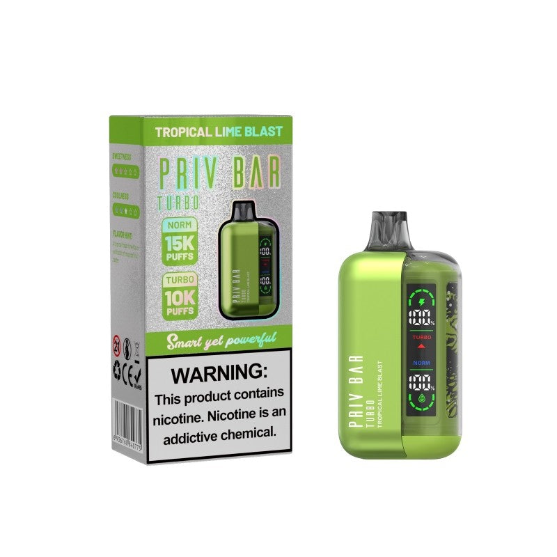 SMOK Priv Bar Turbo 16ml 15000 puff vape Disposable new