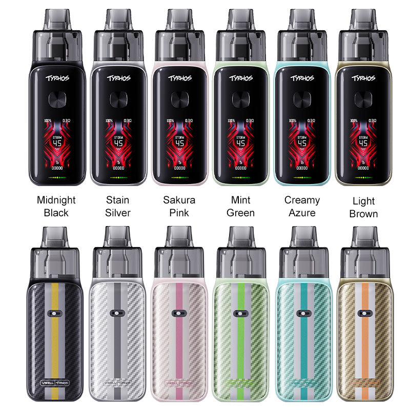 Uwell Typhos Pro Pod System Kit 3000mAh 6ml (Max 45W)