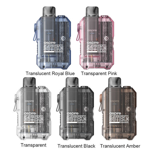 Aspire GoTek X Pod System Kit 650mAh 4.5ml