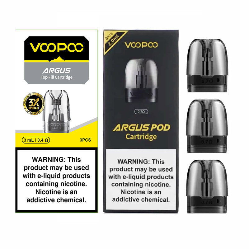 VOOPOO Argus Pod  Argus P1  Argus Z  Argus G  Argus Pod SE  Argus P1s  Argus P2  Argus G2 Pod Cartridge 2ml  3ml (3pcspack)
