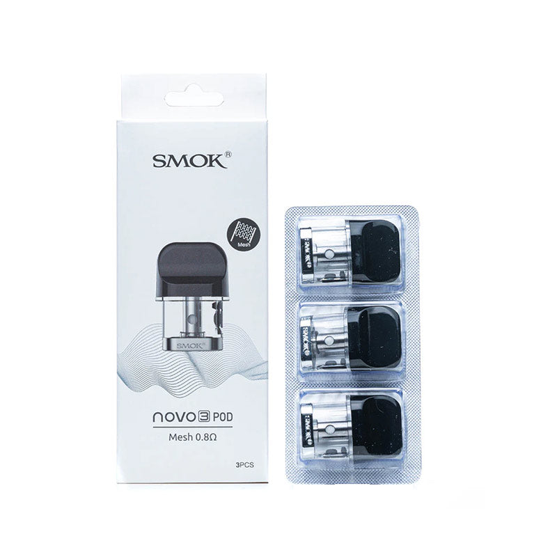 SMOK Novo 2 Pod Cartridge for SMOK Novo, Novo 2, Novo 2s, Novo 3 Kit, Novo 2x, Propod GT Kit, Novo Master Kit, Novo Master Box Kit 2ml (3pcs/pack)