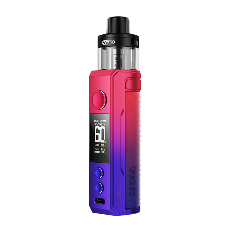 Voopoo Drag S2 60W Box Mod Kit with PnP X Cartridge DTL 2500mAh 5ml