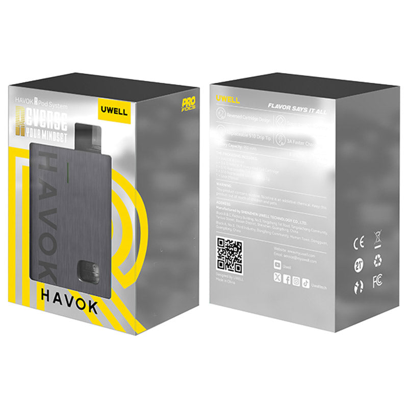 Uwell Havok R Pod System Kit 950mAh 3ml New