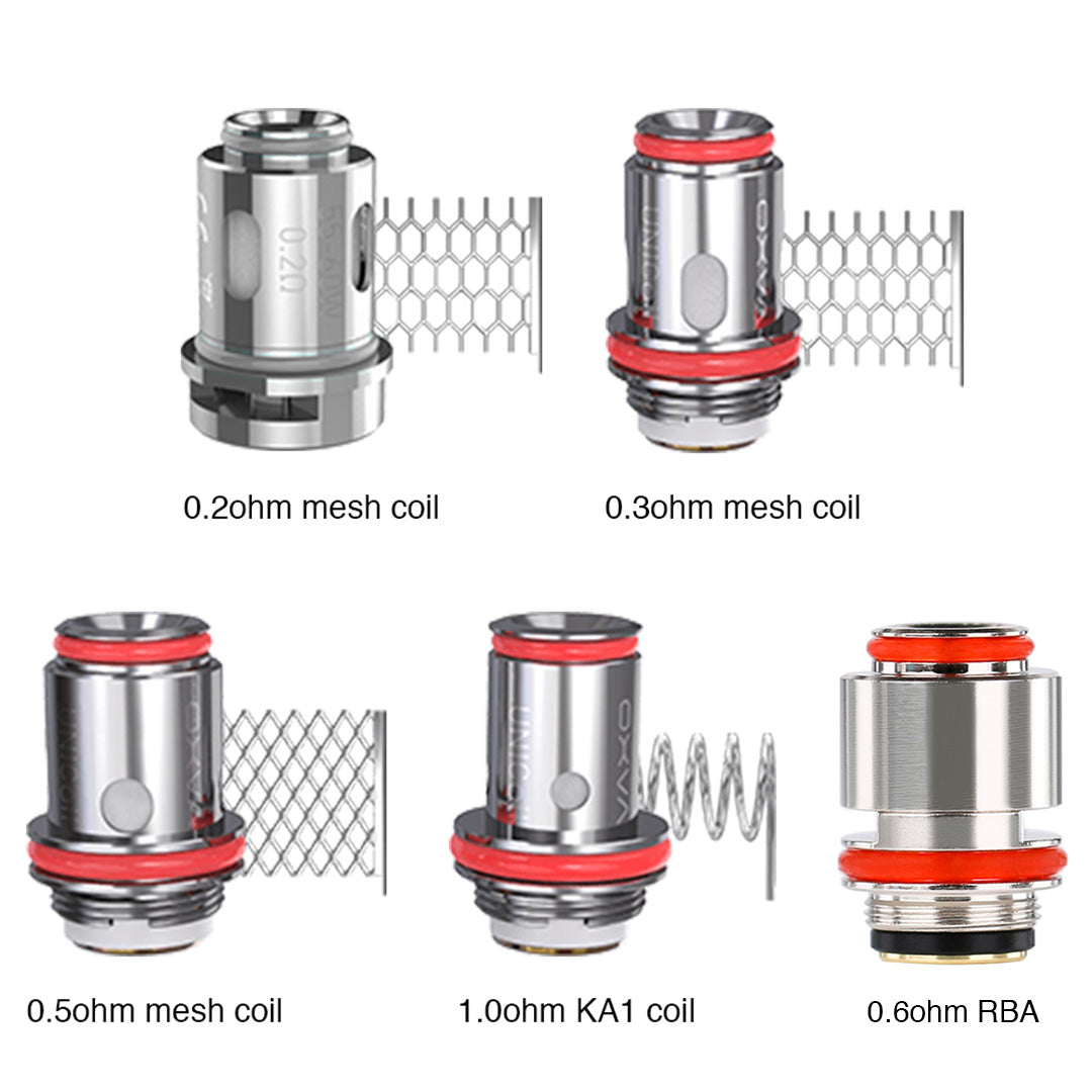 OXVA Unicoil for OXVA Origin ,OXVA X Kit ,OXVA Origin X ,Origin Mini Kit ,Origin SE Kit , Velocity LE Kit (5pcspack)