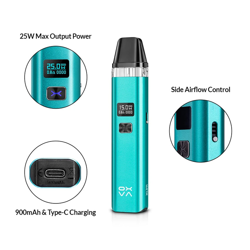 OXVA XLim V2 25W Pod System Kit 900mAh 2ml