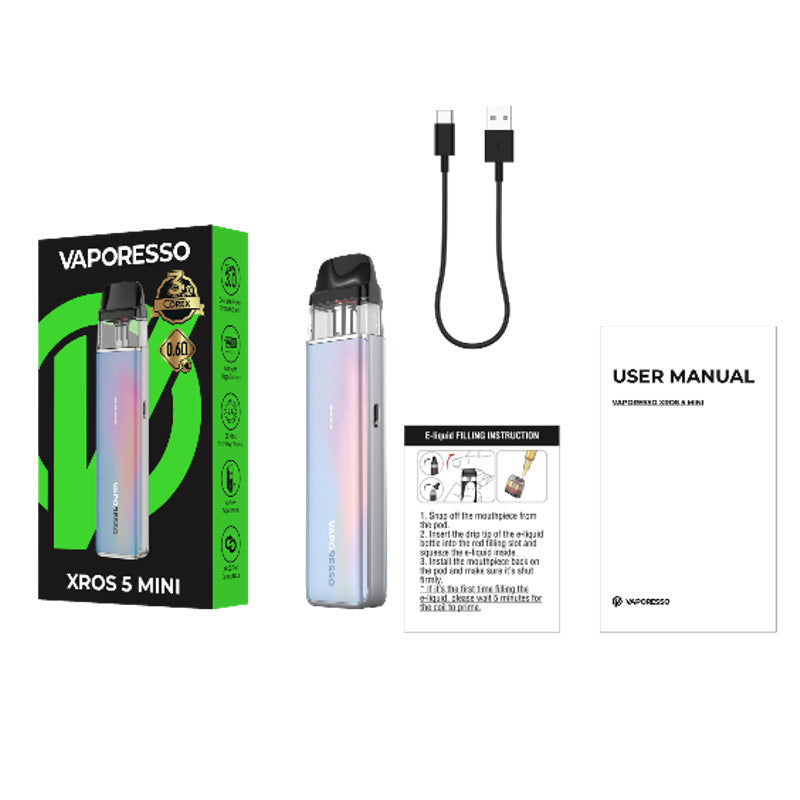 Vaporesso XROS 5 MINI Pod System Kit 1500mAh 3ml new