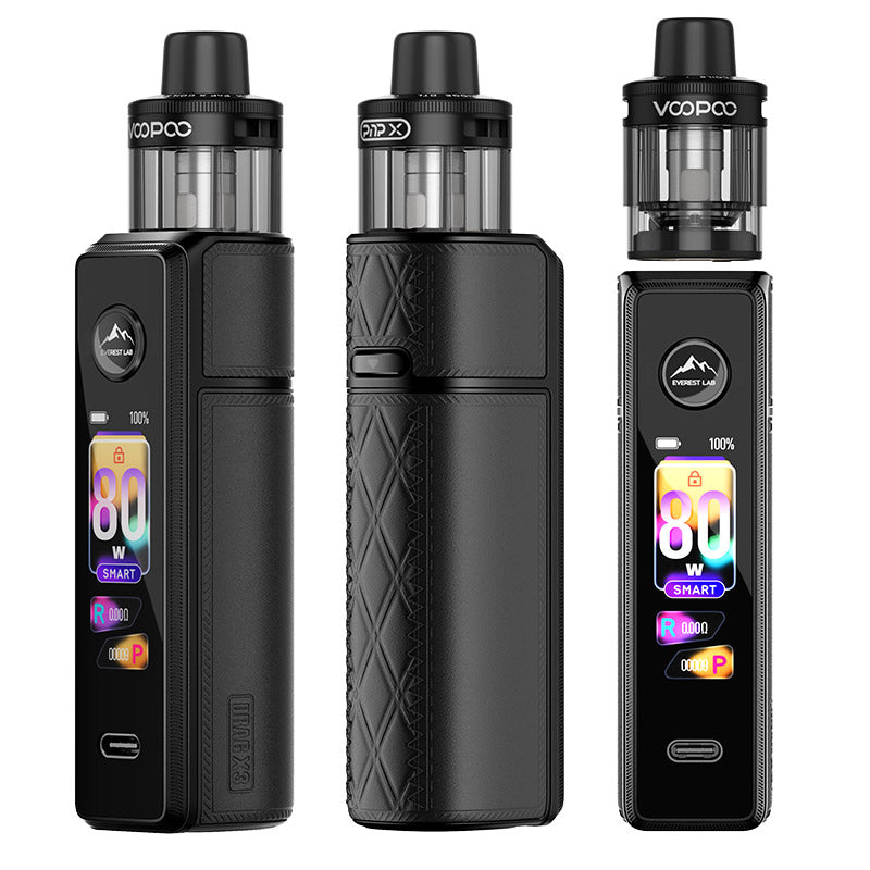Voopoo Drag X3 80W Box Mod Kit with PnP X Cartridge DTL Pod 5ml new