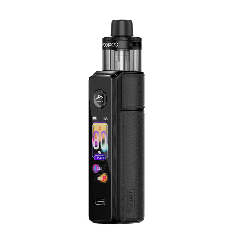 Voopoo Drag X3 80W Box Mod Kit with PnP X Cartridge DTL Pod 5ml new