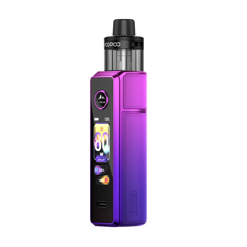 Voopoo Drag X3 80W Box Mod Kit with PnP X Cartridge DTL Pod 5ml new